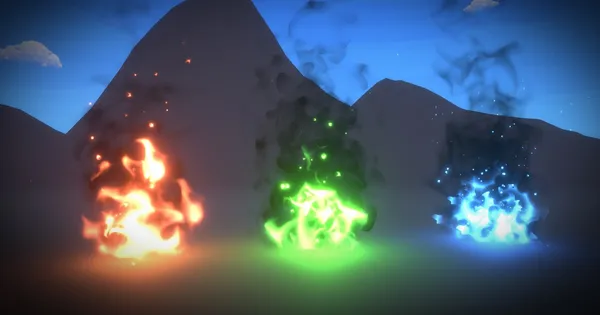 VFX Graph - Stylized Fire