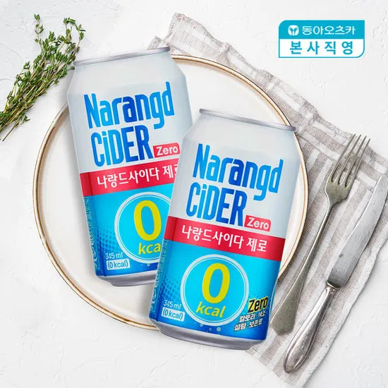 나랑드사이다 345ml 24입