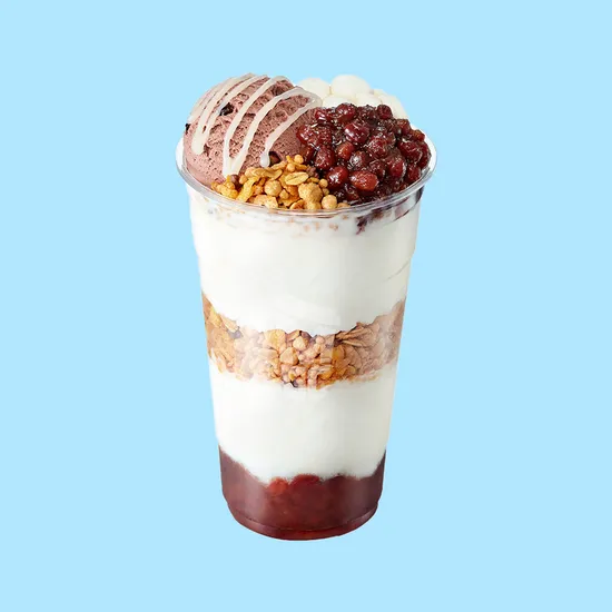 메가커피 팥빙 젤라또 파르페