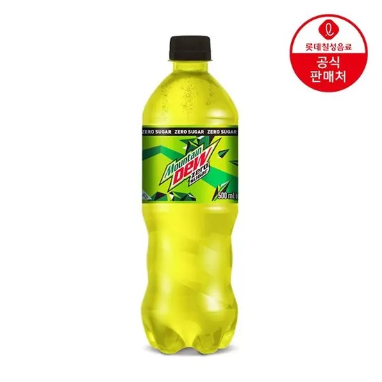 롯데칠성 마운틴듀 제로슈거 500ml 20펫