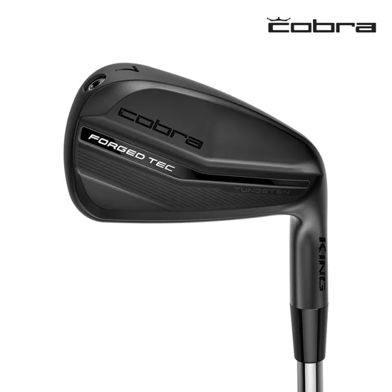코브라 킹 포지드 테크 경량스틸 블랙 6아이언(5~9P)(4번 추가 가능)