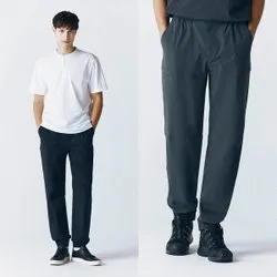 지오다노 나일론 밴딩 조거 팬츠