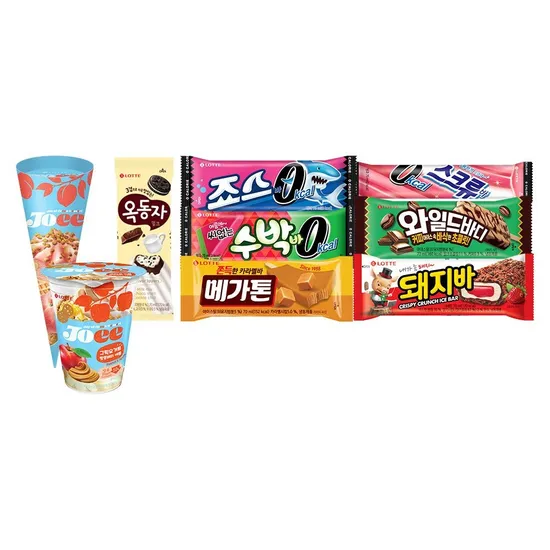 조이 그릭요거트 피치콘/옥동자/메가톤바/돼지바 등 30개