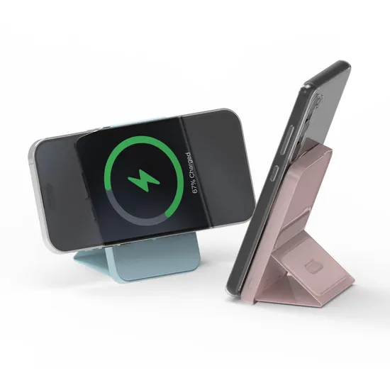 맥세이프 고속충전 스탠드 파스텔 보조배터리 5000mAh 거치대 기내반입