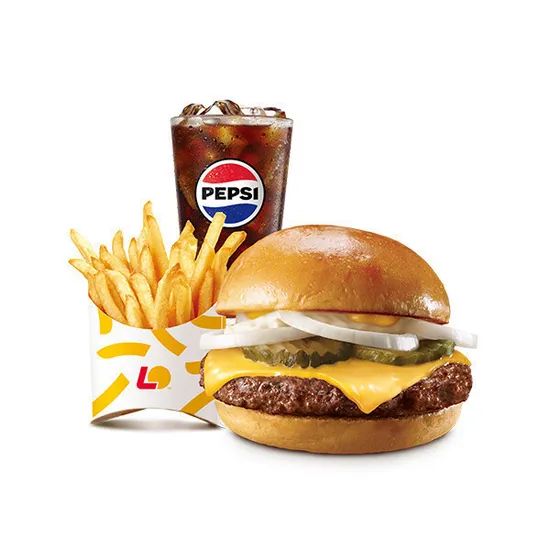 롯데리아 클래식치즈버거 세트