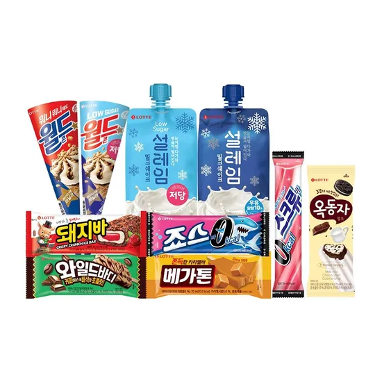 월드콘6+설레임6+아이스크림 바 20개 (총 32개)