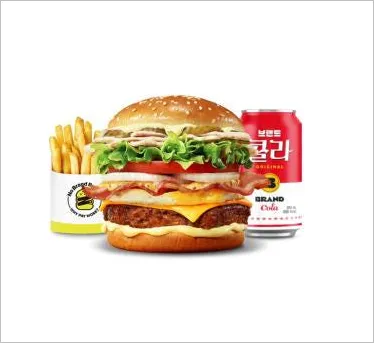 노브랜드버거 여기어때 클럽 샌드위치 버거 패키지