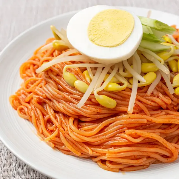 개별포장 비빔쫄면 6인분(면200g 6봉+비빔소스6봉)