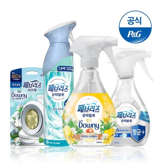 페브리즈 섬유탈취제 370ml X 3개 + 3천P