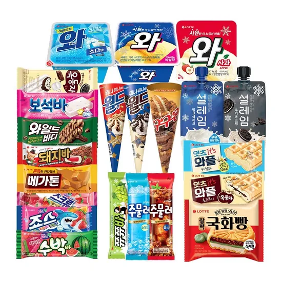 아이스크림 혼합구성 최대 40개