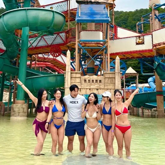 홍천 비발디 오션월드 7월 종일권+타월대여