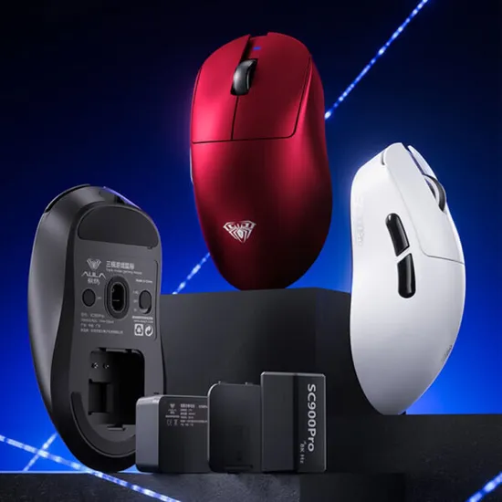 Aula 독거미 sc900se 3395 유무선 마우스 블랙