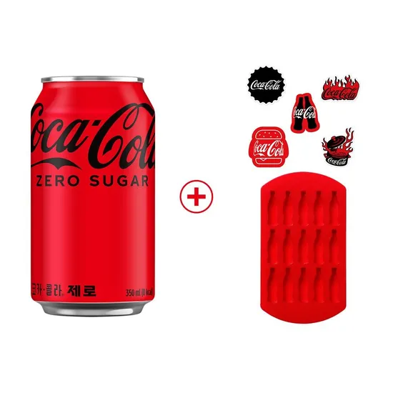 코카콜라 제로 350ml캔 24개입+ 증정품
