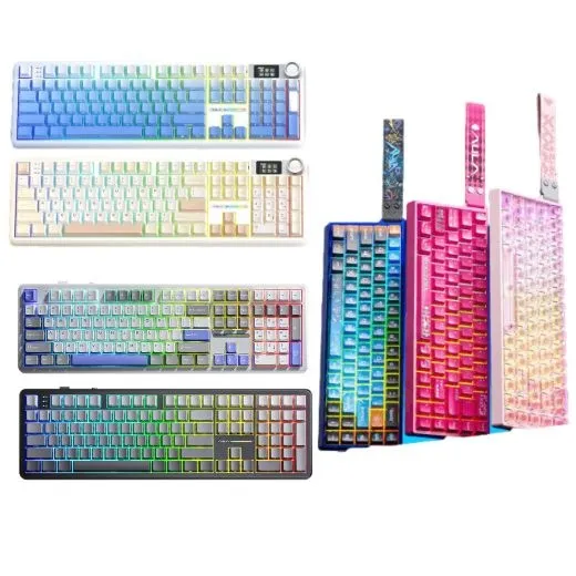 AULA 독거미 WIN68HE 울트라 유선 게이밍 기계식키보드 자석축