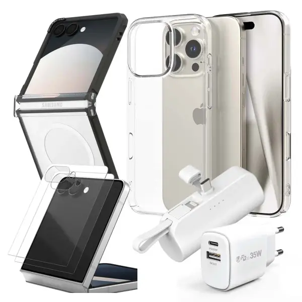 스마트폰 투명 젤리 케이스 1+1+1