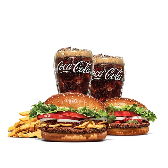 버거킹 갈릭불고기와퍼 와퍼주니어 콜라R 2개 프렌치프라이L