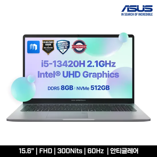 ExpertBook P1503CVA i5 8GB 512GB 노트북