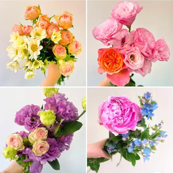 제철꽃 10송이 미니생화다발