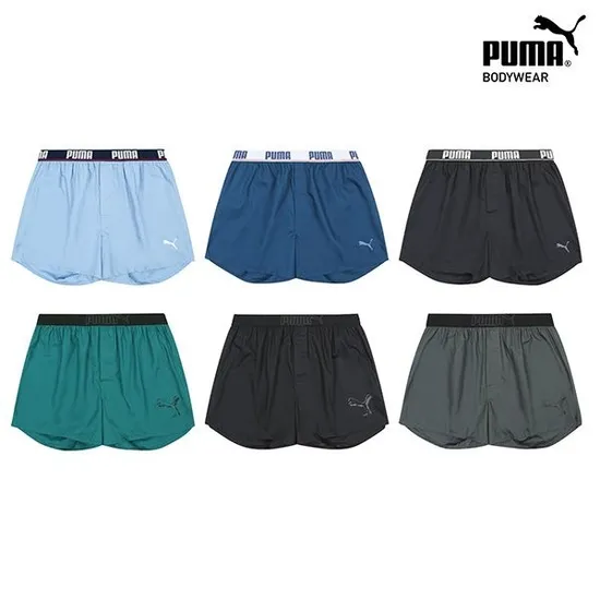 푸마 퍼포먼스 면 트렁크 6종세트