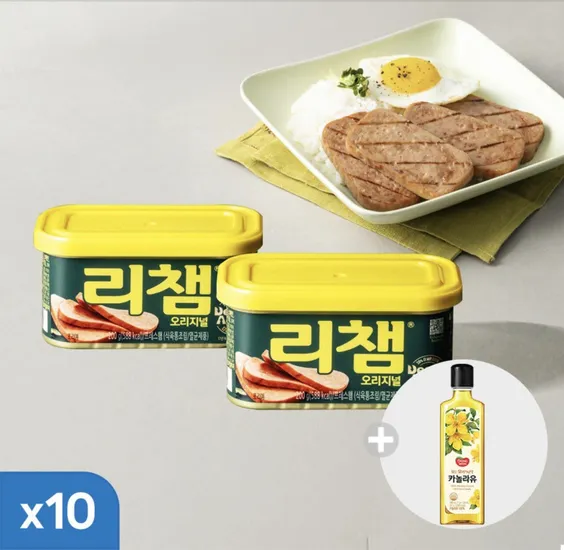 동원 리챔 오리지널 200g 10캔 카놀라유 480ml 1개 외 다양