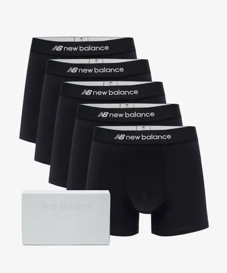 뉴발란스 블랙코어 에어로 쿨 드로즈 5팩