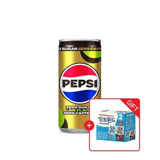 펩시콜라 제로슈거 제로카페인 210ml 60캔 오트몬드 2본입