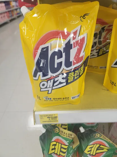 부천소사홈플)액츠클린젤 2L 2900원
