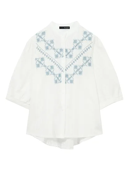 하프클럽)자수블라우스 21980