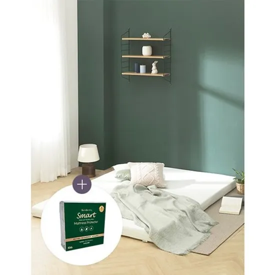 sk스토어)기간한정특가 지누스 그린티 메모리폼 토퍼(5cm/슈퍼싱글) 62,244원