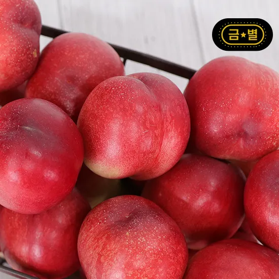 온누리전통시장) 2주만 맛볼수있는 신비복숭아 1kg 7000원