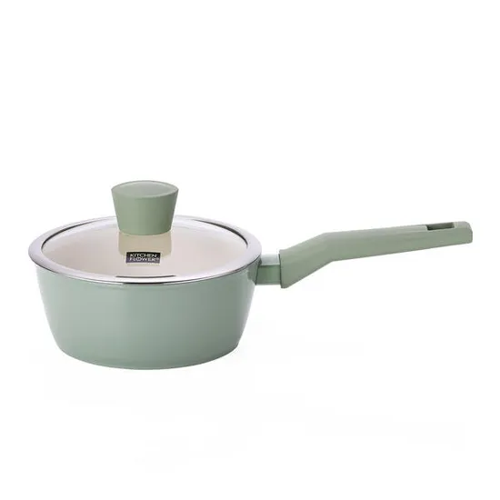 11번가)키친플라워 그린애플 인덕션 편수냄비 18cm 무배 10860원