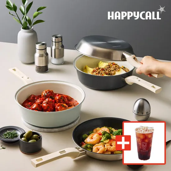 11번가 타임딜) 해피콜 플렉스 인덕션 더블팬 IH 22cm 2종 택1 (민트/블랙) 29900원 무배