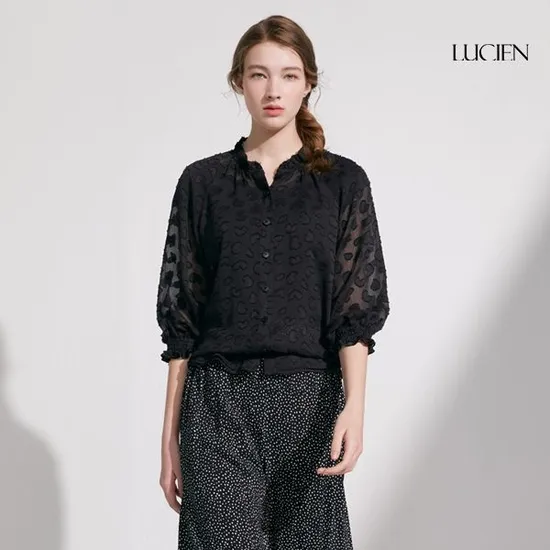 롯데온) 자카드 쉬폰 썸머 블라우스+나시세트 8,360원