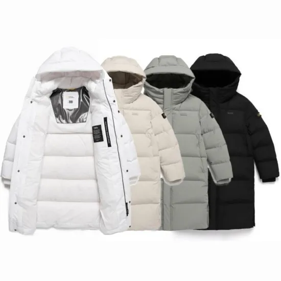 롯데온)내셔널지오그래픽키즈 카이만 롱패딩 구스다운 139,200원