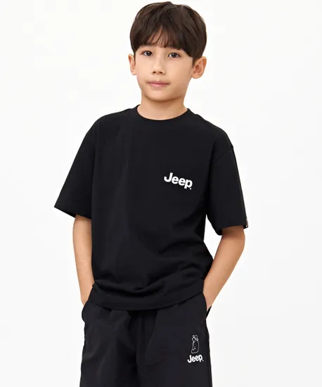 무신사) 지프 키즈 스몰 지프로고 반팔티 10,900원