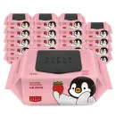 옥션)미스터펭 딸기 슈퍼대디 물티슈 70g 20팩 17,890원/카할 16,990원