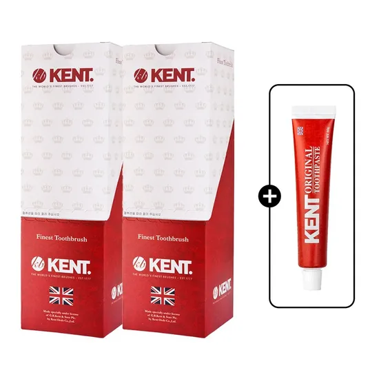 롯데온) 켄트 오리지날 사이즈 초극세모 칫솔 세트 12개입 26,500원