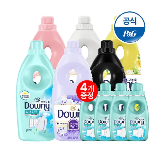 11번가)다우니 탈취파워 1리터 3개+실내건조 1리터 3개+증정 체감 24,450원 초핫딜