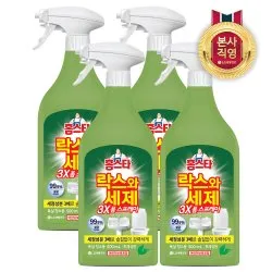 ssg)홈스타 락스와세제 3X 폼 스프레이 500ml 후레쉬 x 4개 10,900원