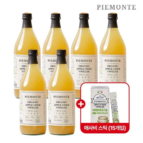 gs홈쇼핑 라방예고)피에몬테 이탈리아 유기농 애사비 1Lx6병+스틱1박스 카드 55,900원