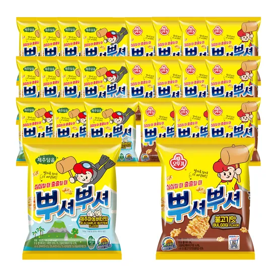 네이버 오뚜기- 뿌셔뿌셔 24개  16400원 무료배송