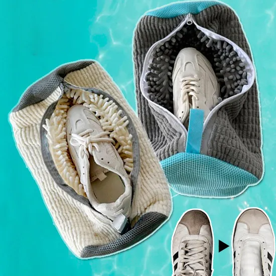 토스 쇼핑) 더말라 운동화 세탁망 2개 6,900원 (세척솔증정)