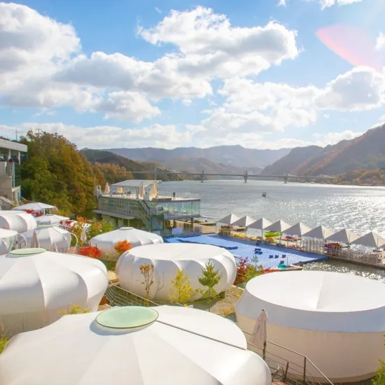 롯데온) 가평 캠프통 숙박권 BBQ 2인PKG 127,880원(~9월 7일까지 이용가능)