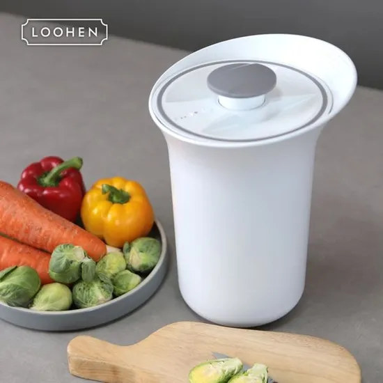 롯데온) 루헨 진공 음식물 쓰레기 보관통 3L 9900원 무배