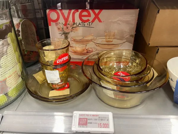 이마트 오프) 파이렉스 디너웨어 셋트 8p 15,000원