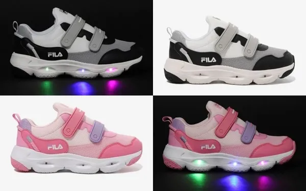 롯데백화점) 훨라키즈 원더버즈 라이트 운동화 32,620원 무배