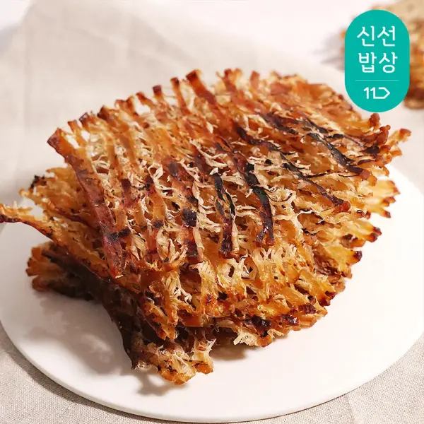 11번가)철판맥반석오징어 250g 12-17미 11,900원