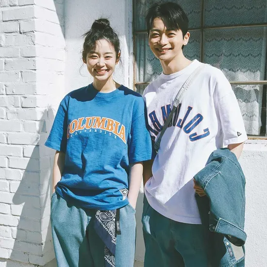 롯데온)NYC 로고 반팔티 13,110원 3,000원유배