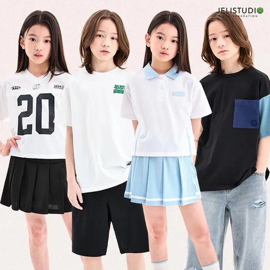 11번가 60분러시) 젤리스튜디오 베이직 원마일 반팔 상하복 9900원