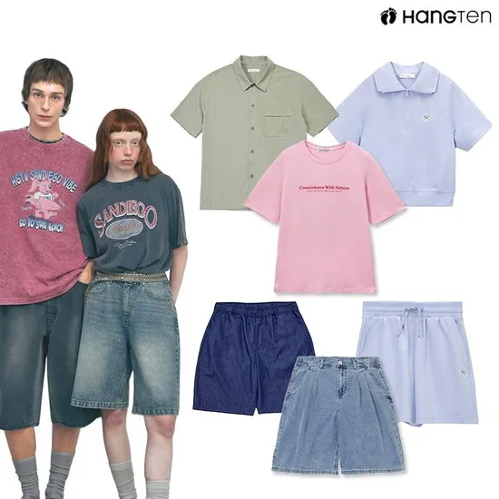 롯데온) 행텐 여성 데일리 레터링 소프트 티셔츠 5,600원 무배